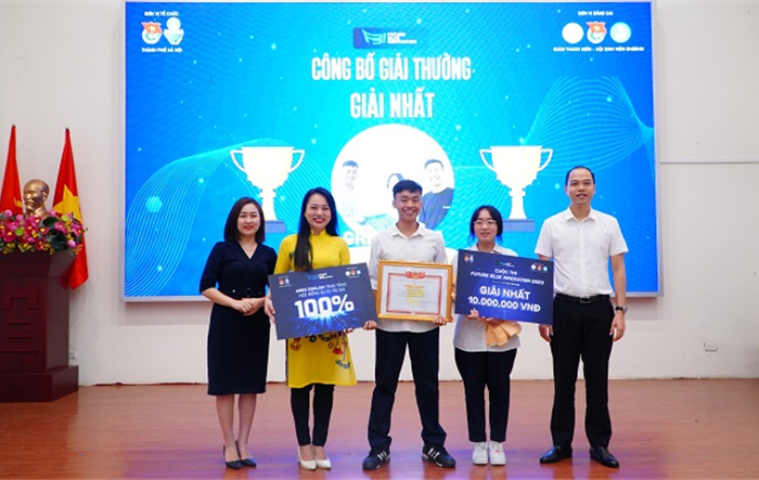 Chung kết cuộc thi "Future Blue Innovation 2023" với chủ đề “Sáng tạo vì một hành tinh xanh”