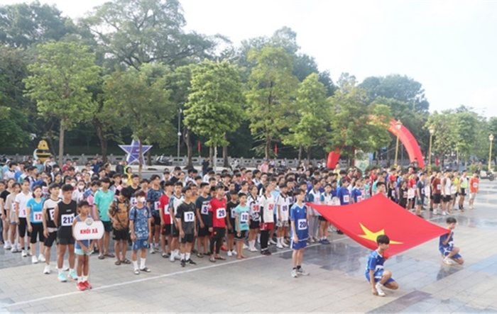 Thị xã Sơn Tây hưởng ứng giải chạy Báo Hànộimới lần thứ 48 