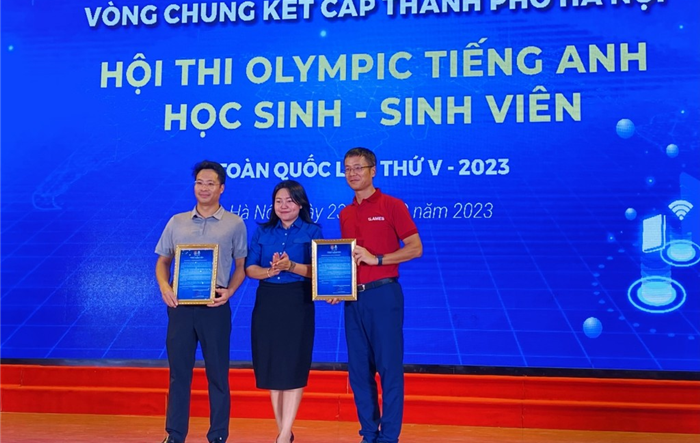 Chung kết cấp thành phố Hội thi Olympic Tiếng Anh học sinh, sinh viên toàn quốc 
