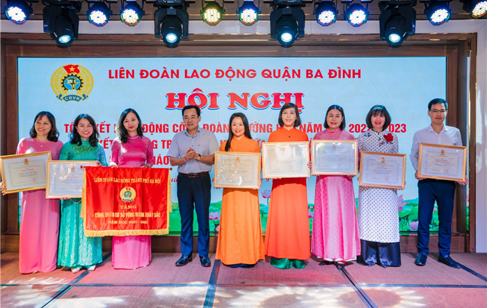 Quận Ba Đình: Tổng kết hoạt động công đoàn khối giáo dục năm học 2022 -2023