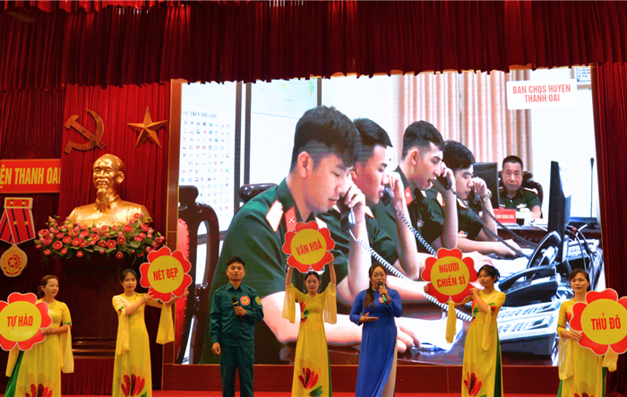 Hội thi tuyên truyền về phát huy phẩm chất “Bộ đội Cụ Hồ” kiên quyết chống chủ nghĩa cá nhân trong tình hình mới năm 2023