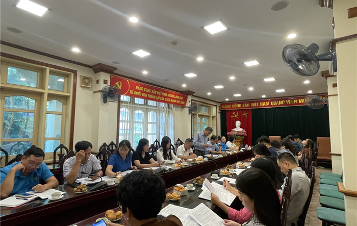 Liên đoàn Lao động quận Thanh Xuân tổ chức Hội nghị Ban Chấp hành, Uỷ ban Kiểm tra lần thứ 2, khóa VI nhiệm kỳ 2023-2028