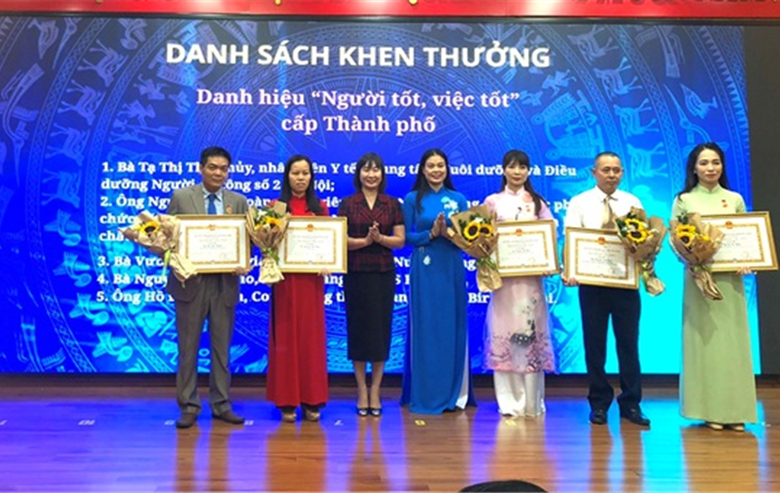 Ngành Lao động - Thương binh và Xã hội Hà Nội biểu dương “Người tốt, việc tốt” năm 2023