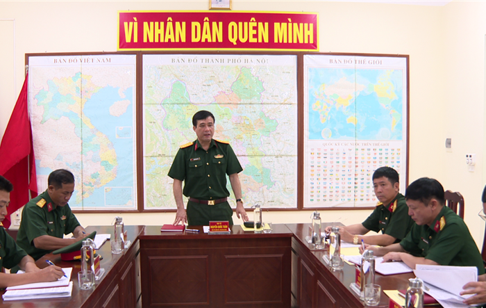 Phó Tư lệnh Bộ Tư lệnh Thủ đô Hà Nội thăm, làm việc tại Kho K91, Cục Kỹ thuật