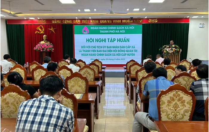 Thành phố Hà Nội: Tập huấn tín dụng chính sách cho chủ tịch UBND cấp xã