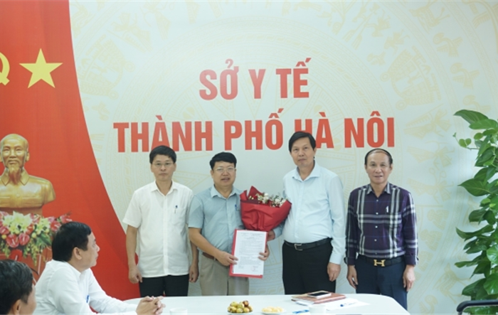 Sở Y tế Hà Nội công bố quyết định về công tác cán bộ