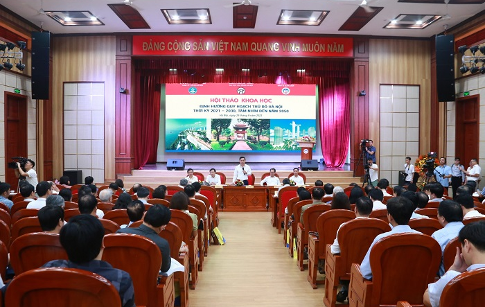 Khai mạc Hội thảo khoa học “Định hướng Quy hoạch Thủ đô Hà Nội thời kỳ 2021-2030, tầm nhìn đến năm 2050” 