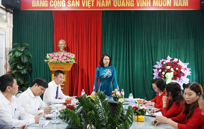 Phó Chủ tịch UBND thành phố Vũ Thu Hà làm việc với huyện Phú Xuyên về công tác Giáo dục và Đào tạo 