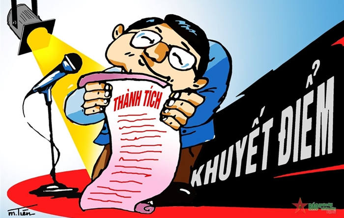 Bệnh sính thành tích và “nghệ thuật” che giấu khuyết điểm