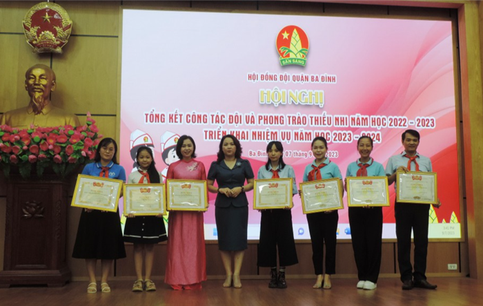 Quận Ba Đình: Tổng kết công tác Đội và phong trào thiếu nhi năm học 2022-2023