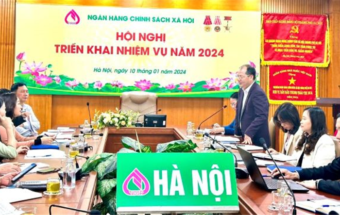 Hội nghị đánh giá công tác ủy thác cho vay năm 2023 