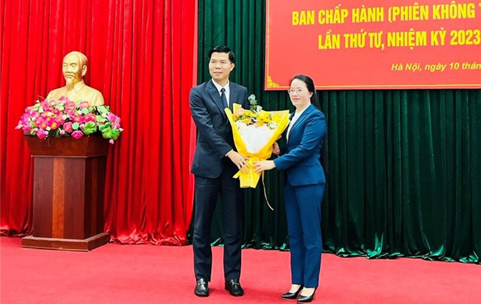 Chủ tịch huyện Thanh Oai được bầu làm Phó Chủ tịch Hội Nông dân Hà Nội