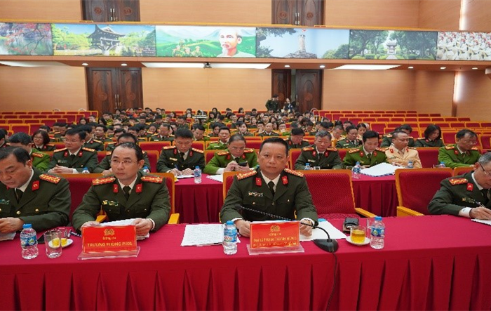Công an thành phố tổng kết công tác tài chính, hậu cần – kỹ thuật, doanh nghiệp và công khai tài chính năm 2023
