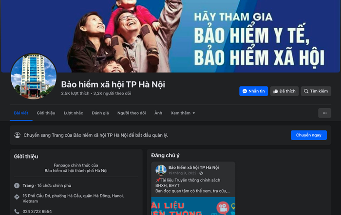 Chú trọng truyền thông trên mạng xã hội về công tác bảo hiểm xã hội