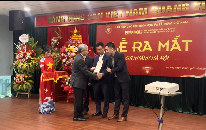Viện Nghiên cứu Pháp luật bảo vệ Doanh nghiệp và người tiêu dùng ra mắt chi nhánh tại Hà Nội