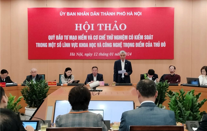 Hội thảo Quỹ đầu tư mạo hiểm và Cơ chế thử nghiệm có kiểm soát