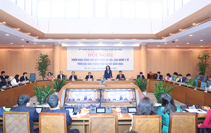 Thành phố Hà Nội triển khai công tác bảo hiểm xã hội, bảo hiểm y tế năm 2024