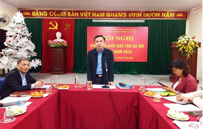 Hội nghị đánh giá công tác bảo trợ xã hội năm 2023