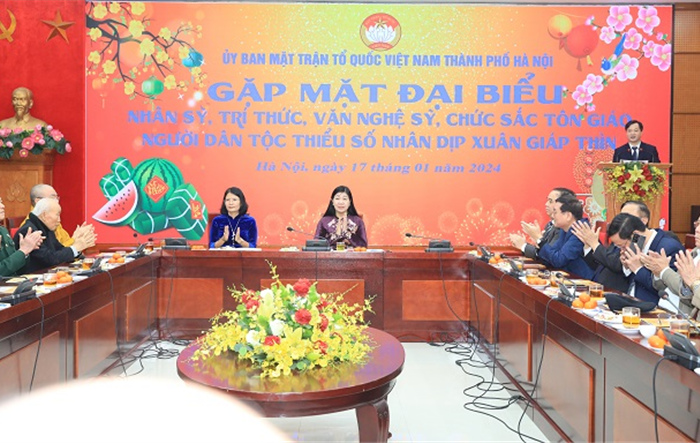 Uỷ ban MTTQ Việt Nam thành phố: Gặp mặt nhân sỹ, trí thức, chức sắc tiêu biểu