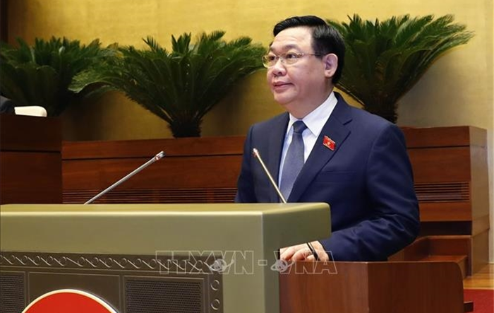 Bài phát biểu bế mạc Kỳ họp bất thường lần thứ 5, Quốc hội khóa XV của Chủ tịch Quốc hội Vương Đình Huệ