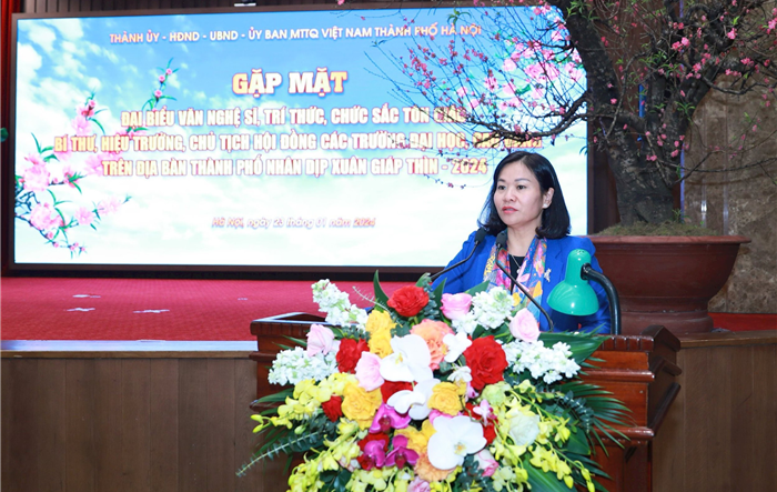 Văn nghệ sĩ, trí thức, chức sắc tôn giáo chung sức, đồng lòng xây dựng Thủ đô phát triển