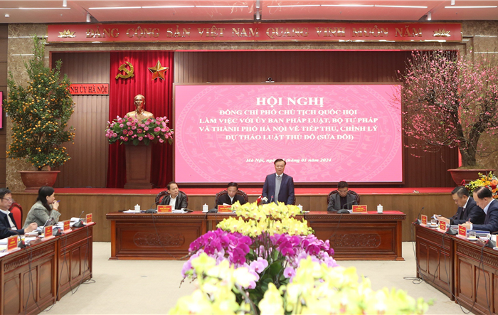 Luật Thủ đô (sửa đổi) không phải cho riêng Hà Nội mà là phục vụ phát triển quốc gia