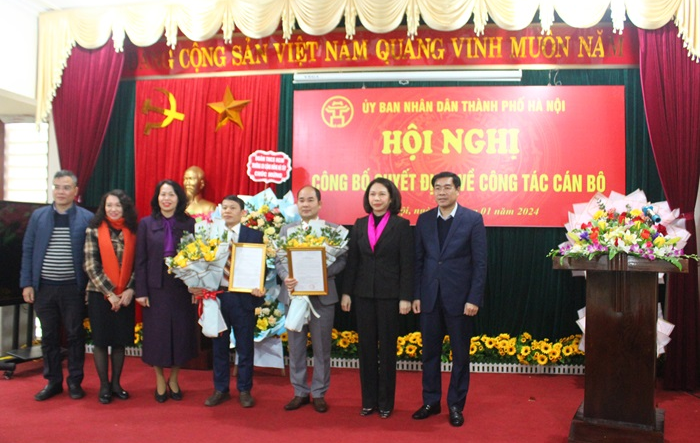 Công bố quyết định công tác cán bộ tại Trường Cao đẳng Cộng đồng Hà Tây