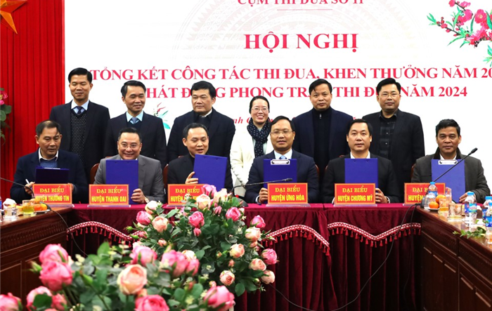 Cụm thi đua số 11 thành phố tổng kết công tác thi đua, khen thưởng năm 2023