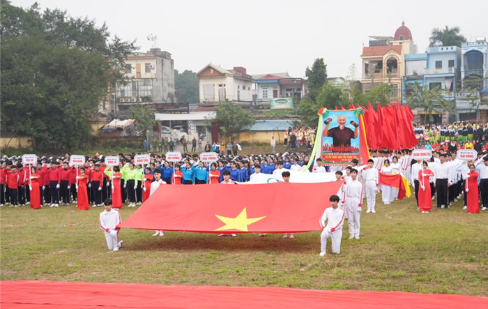 Lễ khai mạc Hội khỏe Phù Đổng huyện Ứng Hoà lần thứ X năm 2024
