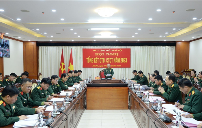 Bộ Tư Lệnh Thủ đô Hà Nội tổng kết công tác Đảng, công tác chính trị 2023