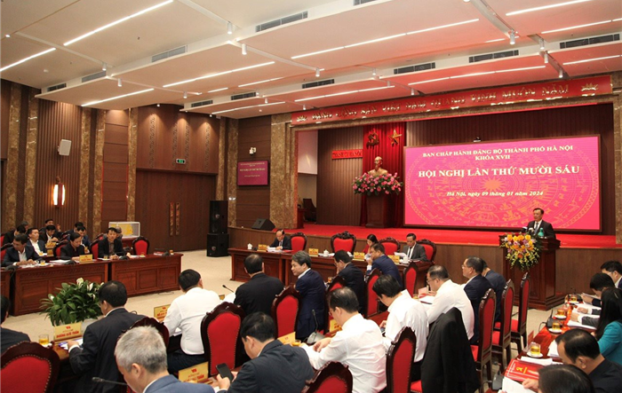 Ban Chấp hành Đảng bộ thành phố Hà Nội họp bàn 5 vấn đề về công tác xây dựng Đảng