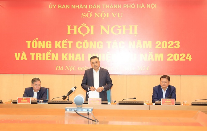 Sở Nội vụ Hà Nội tổ chức hội nghị triển khai nhiệm vụ 2024