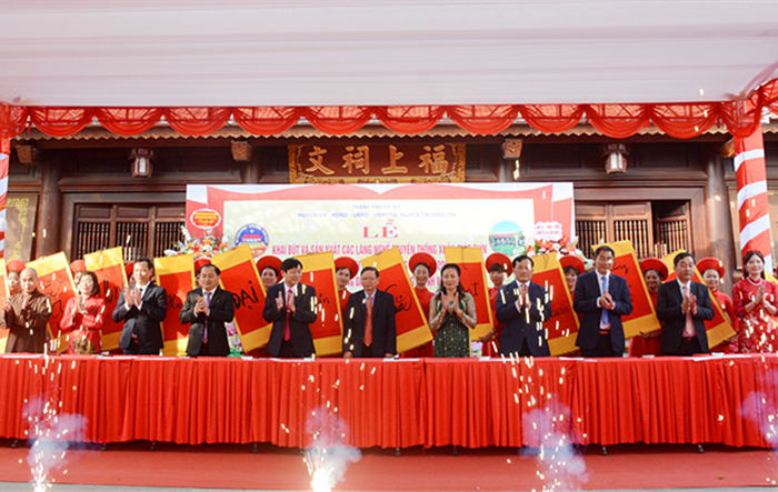 Huyện Thường Tín: Lễ hội khai bút đầu năm Giáp Thìn