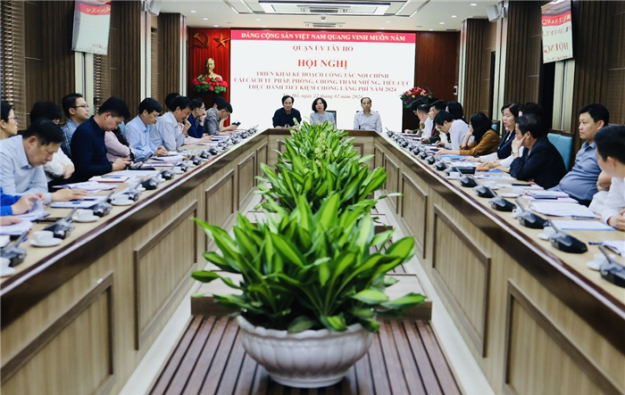 Quận Tây Hồ: Nâng cao trách nhiệm của cấp uỷ Đảng trong công tác nội chính, cải cách tư pháp, phòng, chống tham nhũng, tiêu cực