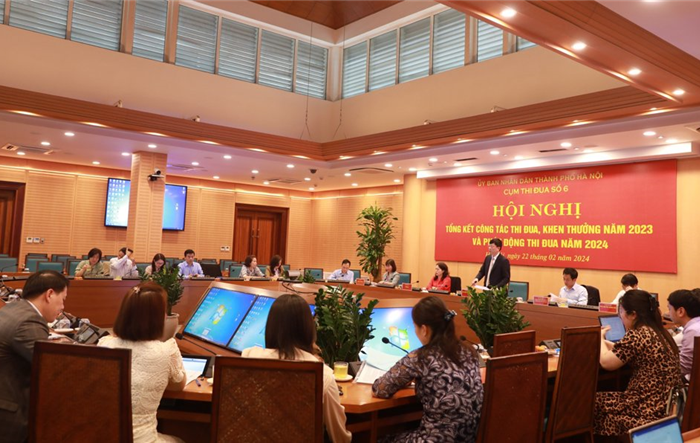 Hà Nội: Cụm Thi đua số 6 liên tục đổi mới công tác thi đua khen thưởng