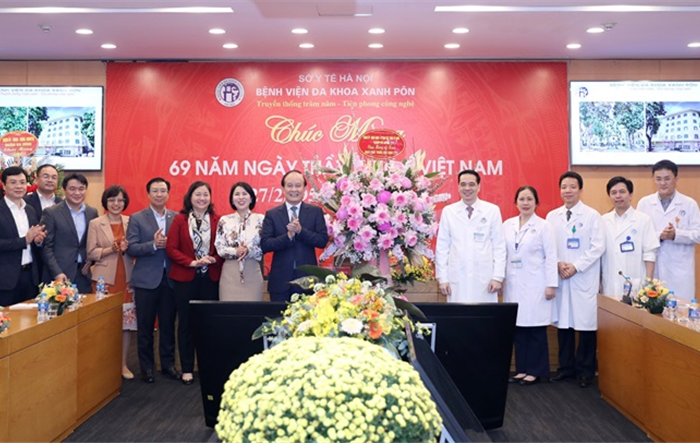 Chủ tịch HĐND Nguyễn Ngọc Tuấn chúc mừng ngành y tế nhân kỷ niệm 69 năm Ngày thầy thuốc Việt Nam
