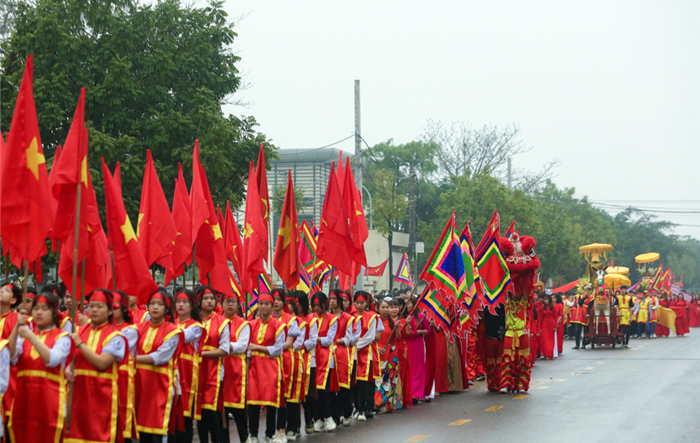 Tưng bừng Lễ khai hội Chèo tàu Tống Gối Xuân Giáp Thìn 2024