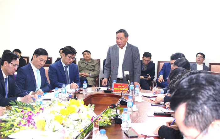 Phó Bí thư Thành ủy Nguyễn Văn Phong làm việc với huyện Chương Mỹ về chương trình phát triển văn hóa