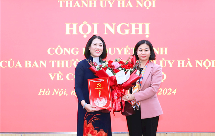Công bố quyết định của Ban Thường vụ Thành uỷ về công tác cán bộ tại Tổng Công ty Du lịch Hà Nội 