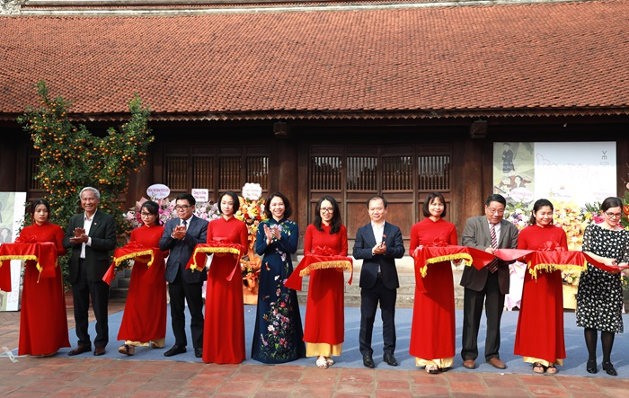 Trưng bày “Khơi nguồn Đạo học”: Tái hiện một không gian di sản văn hóa danh nhân