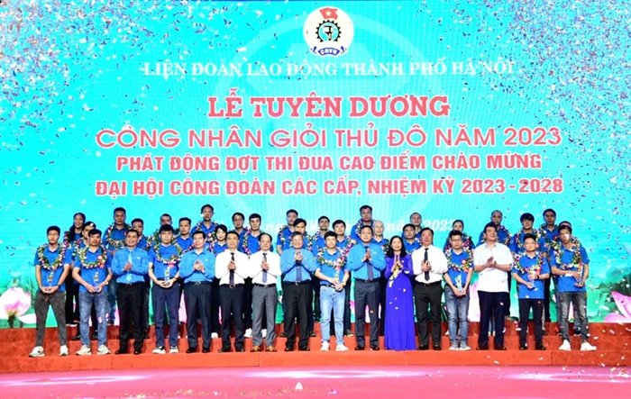 Sẽ tuyên dương 100 công nhân giỏi Thủ đô