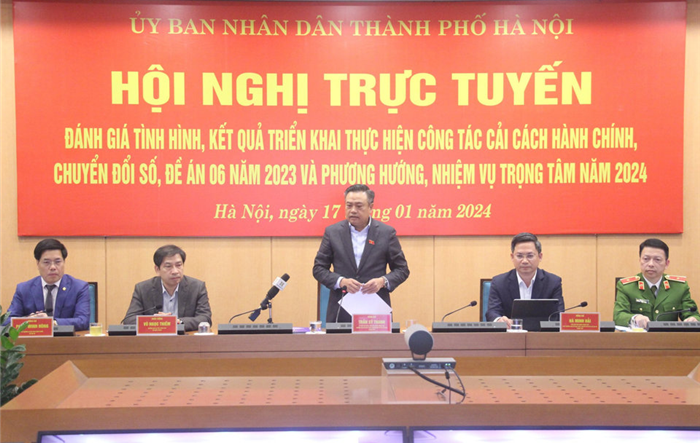Hà Nội đẩy mạnh hoạt động chỉ đạo điều hành các cấp bằng hình thức họp trực tuyến