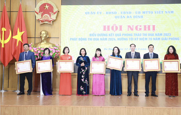 Quận Ba Đình: Lan toả sâu rộng các phong trào thi đua yêu nước