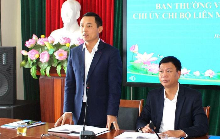 Đảng uỷ Khối các cơ quan thành phố làm việc với Liên minh Hợp tác xã thành phố