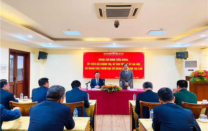 Đại sứ Việt Nam tại Lào ấn tượng về hiệu quả hợp tác của Hà Nội với Viêng Chăn (Lào)