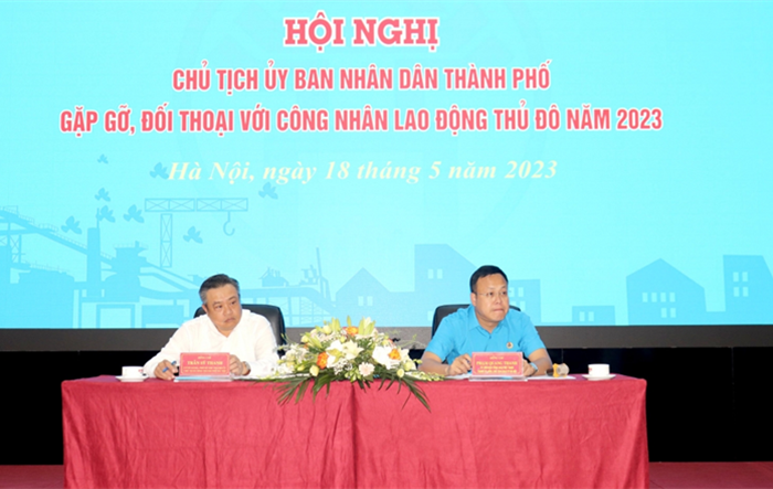 Chủ tịch UBND thành phố Hà Nội sẽ gặp gỡ, đối thoại với công nhân lao động Thủ đô