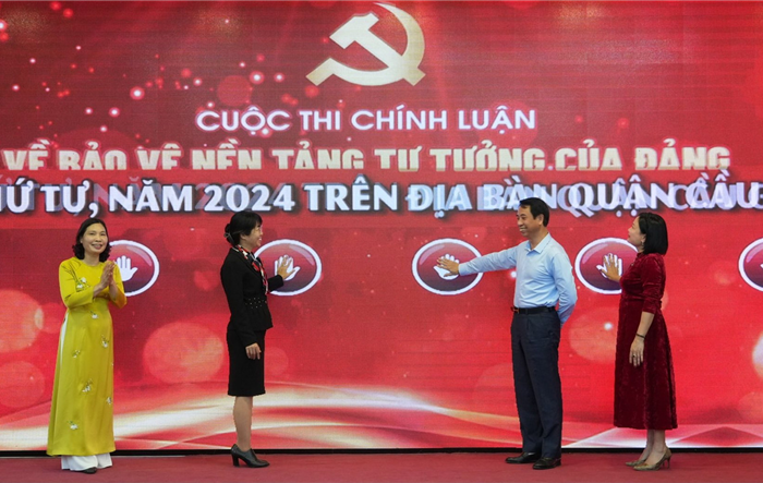 Quận Cầu Giấy phát động cuộc thi bảo vệ nền tảng tư tưởng của Đảng lần thứ IV-2024