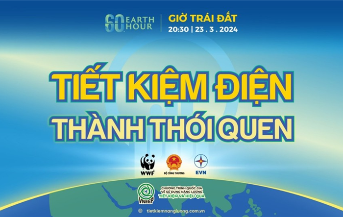 Giờ Trái đất năm 2024: Tiết kiệm điện - Thành thói quen