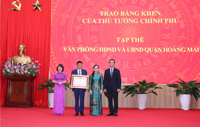 Quận Hoàng Mai: Phát động phong trào thi đua năm 2024