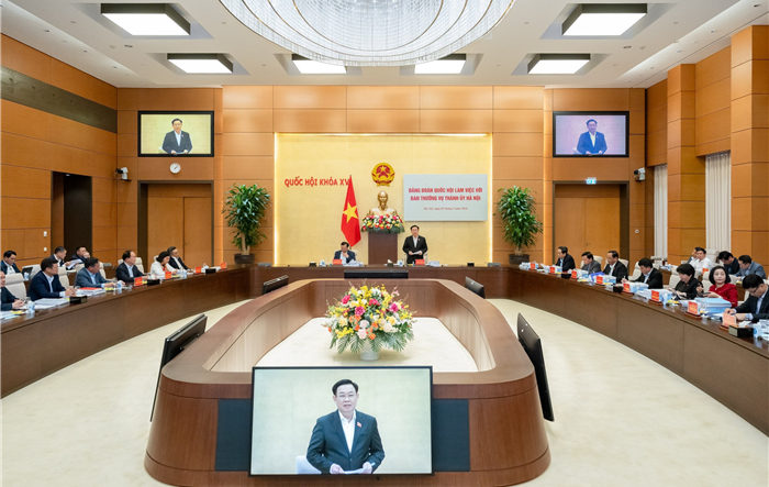 Đảng đoàn Quốc hội làm việc với Ban Thường vụ Thành ủy về 3 nội dung quan trọng